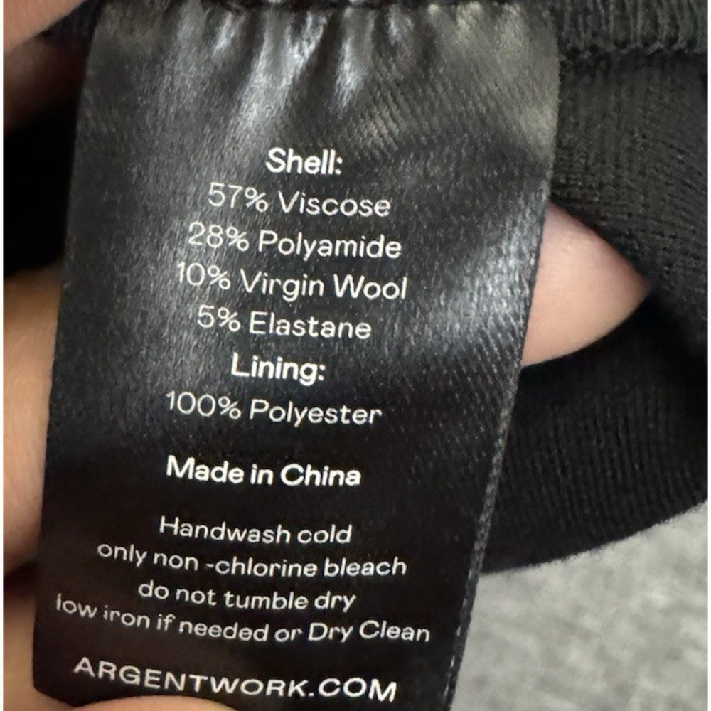 Argent Work Dress in Ponte Jersey Black Size M - Picture 11 of 11